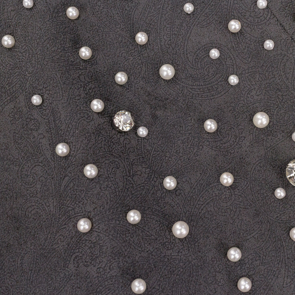 GREY CASHEW BLOSSOM PEARL SWEATPANTS