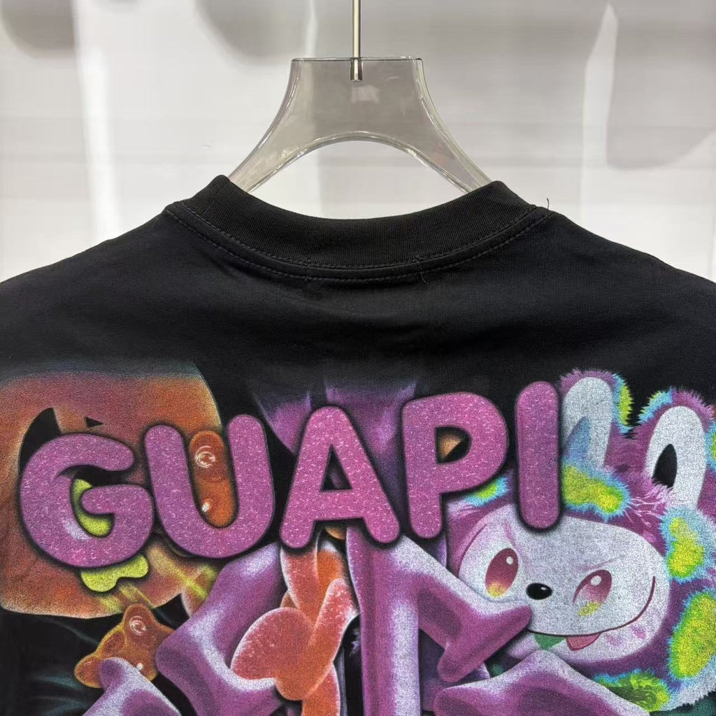 GUAPI Character Graphic Short-Sleeve T-Shirt